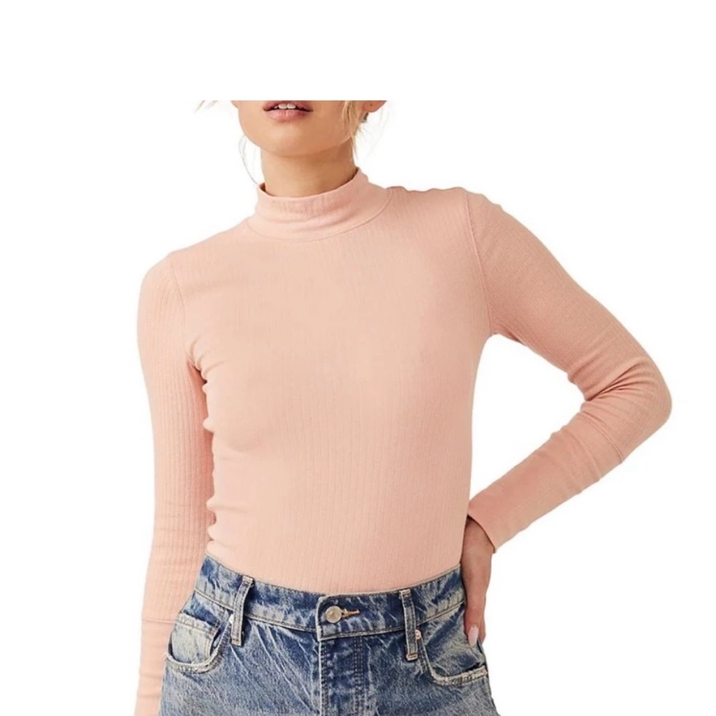 Free People Blush Long Sleeve Top
